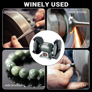 Amoladora <span class=keywords><strong>de</strong></span> Banco Eléctrica Portátil <span class=keywords><strong>de</strong></span> Grado Industrial con 1 Año <span class=keywords><strong>de</strong></span> Garantía, Fabricada en China - Product Image 6