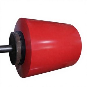 Bobinas <span class=keywords><strong>de</strong></span> Acero PPGI con Recubrimiento <span class=keywords><strong>de</strong></span> Color RAL, Materiales <span class=keywords><strong>de</strong></span> Construcción, Láminas <span class=keywords><strong>de</strong></span> Techo Galvanizadas Prepintadas, Certificación ASTM, Soldadura, Doblado y Corte - Product Image 1
