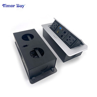 Ổ Cắm Đa Năng Power Cube Ổ Cắm Hợp Kim Nhôm Nhà Bếp Văn Phòng Ổ Cắm Bật Lên Ổ Cắm Đồ Nội Thất Thông Minh