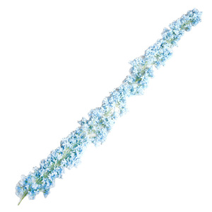 Guirlandes artificielles de lilas Shibashiba 170 cm, fleurs en soie, décoration de plafond de mariage, décoration murale - Product Image 5