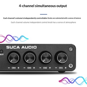 Amplificador de Potencia DAC USB de Alta Fidelidad para Audiófilos, de Aleación de Aluminio, 4.1 Canales, M504C, Diseño de Montaje en Rack 1U - Product Image 4