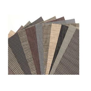 Woven Customizable Rectangular Non-Toxic Yichuan Brand Renewable <b>Table</b> Placemat White Blue Red Colors PVC8 <b>Bamboo</b> <b>Table</b> Mat PVC8 - Product Image 2