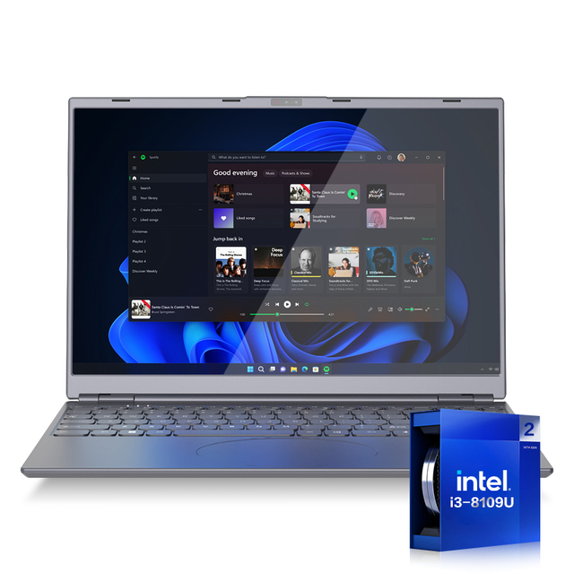 Hot Sale High Quality 16 Inch Touch Screen Business Laptop Intel I3-8109U 180 Degree Hinge Win11 System 5000mAh Large Battery