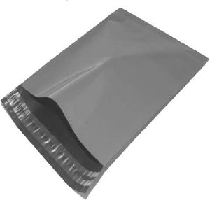 Sacs d'expédition en polyéthylène VANTUR gris, grand format, 3 mil, non toxiques, recyclables, imperméables et écologiques - Product Image 5