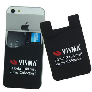กระเป๋าใส่บัตรโทรศัพท์มือถือแบบซิลิโคนพิมพ์ลายตามสั่ง ติดด้วยตัวเอง - Product Image 4