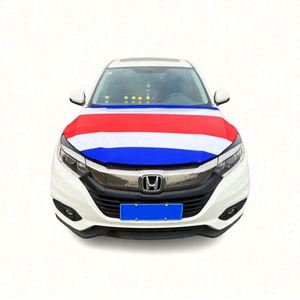Factory Wholesale Premium Fabric Waterproof Any Design Car Hood <b>Cover</b> Flags - Product Image 1