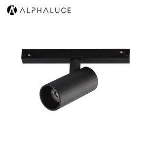 Alpha đường sắt hệ thống chiếu sáng Nhà cung cấp DC48V LED có thể điều chỉnh theo dõi ánh sáng COB LED theo dõi ánh sáng tập trung - Product Image 3