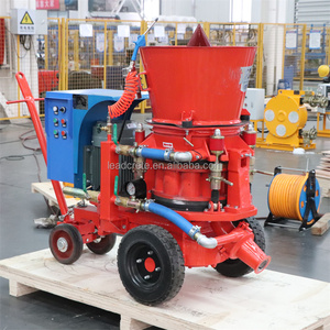 Máquina para la aplicación y transporte de masas refractarias, arena, mortero y hormigón por pulverización y proyección en túneles, en venta - Product Image 4