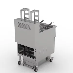 Professional Supplier stainless steel fried chicken deep fryer machine