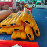 Vente en gros usine : Radeau gonflable de course d'équipe 2x0.8m en PVC, jouet de défi collectif pour activités sportives