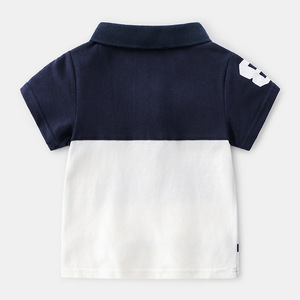Camiseta Polo de Manga Corta de Algodón Orgánico con Estampado de Letras para Niños, Fabricada en China, de Banglad - Product Image 6