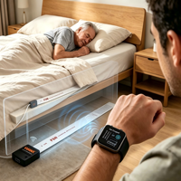 VMANX VS-139313 Capteur de pression flexible pour matelas, intégré, surveillance du sommeil des personnes âgées, rappel de ceinture de sécurité, 0,1%
