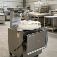 Machine automatique à fabriquer des boulettes de pâte pour restaurant, avec moteur, en acier inoxydable de qualité alimentaire, capacité de 30 pièces/minute