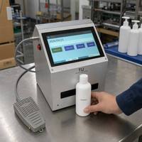 Máquina de Codificación de Escritorio para Marcar el Número de Lote y la Fecha de Caducidad en Cajas de Papel