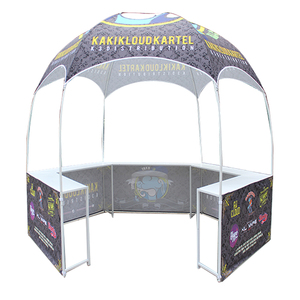 <strong>CAMPERTENT</strong> Mini Display Tent Round Tent Outdoor Bbq Dome Gazebo Tent 3m Retractable 10ft Yurt Canopy - Product Image 1