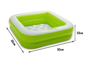 Piscine <span class=keywords><strong>gonflable</strong></span> <span class=keywords><strong>INTEX</strong></span> 57100 pour enfants, usage domestique, intérieure, épaisse, grande piscine pliable, <span class=keywords><strong>baignoire</strong></span> pour enfants - Product Image 3