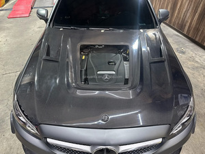 Capot de moteur en Fiber de carbone de Style IMP de haute qualité pour <span class=keywords><strong>Mercedes</strong></span> Benz W205 C300 <span class=keywords><strong>AMG</strong></span> C43 <span class=keywords><strong>C63</strong></span> capot de capot en carbone de voiture - Product Image 5