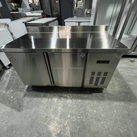 Équipement de réfrigération commerciale, réfrigérateur-congélateur en acier inoxydable pour restaurant, hôtel, supermarché, cuisine