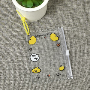 X527 2025 Nuevo Porta Tarjetas de PVC Personalizado, Bolsa Transparente con Cierre de Cremallera en Color Caramelo, Diseño Protector para Regalos Promocionales Empresariales - Product Image 4