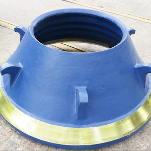 Piezas de repuesto para trituradora de cono de acero con alto contenido de manganeso serie GP: Manto y revestimiento de tazón de fundición procesados - Product Image 3