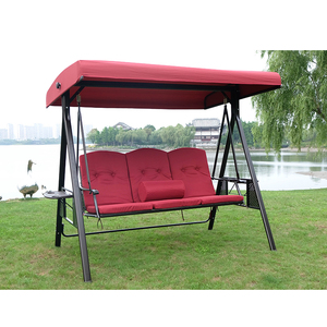 Chaises de patio Juecheng 3 <span class=keywords><strong>places</strong></span>, chaise suspendue moderne pour l'extérieur - Product Image 2