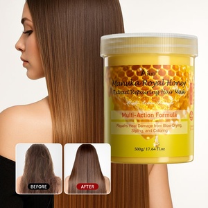Mascarillas Capilares de Marca Privada con Pantenol para Fortalecimiento, Control del Frizz, Acondicionamiento Profundo, Reparación Botánica Profunda y Proteína - Product Image 1