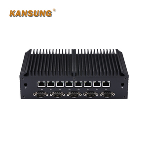 8 LAN 8th Không Quạt Mini PC 6 RS232 <span class=keywords><strong>Intel</strong></span> Core Kaby Hồ R 3867U <span class=keywords><strong>I3</strong></span> <span class=keywords><strong>8130U</strong></span> I5 8250U I7 8550U Hỗ Trợ AES-NI Tường Lửa Công Nghiệp PC - Product Image 1