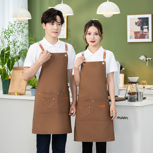 Có Thể Điều Chỉnh Phù Hợp Với Nhà Bếp Tạp Dề Với Túi Biểu Tượng Tùy Chỉnh Không Thấm Nước Đa-Chức Năng Cho Nướng Nấu Ăn Làm Sạch Cá Nhân - Product Image 5