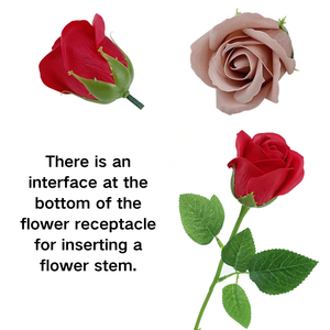 Boîte de <span class=keywords><strong>50</strong></span> <span class=keywords><strong>roses</strong></span> artificielles en forme de savon, <span class=keywords><strong>bouquet</strong></span> de <span class=keywords><strong>roses</strong></span> pour mariage, événement, décoration de la fête des mères - Product Image 5