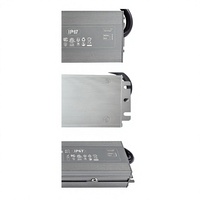 Fuente de Alimentación LED con Convertidor AC-DC en Caja de Aluminio Impermeable IP67, Salida de Voltaje Constante de 12V 24V, 3 Años de Garantía CE, Iluminación LED
