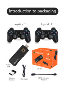 Control de Juego 8 Pro de Bajo Precio, 4K 64G, Sistema de Emulación de Más de 30000 Juegos Retro, Más de 40 Emuladores, Control Inalámbrico para TV, N64/PSP/SNES - Product Image 3