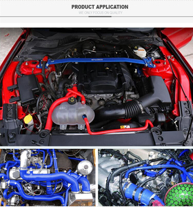 ชุดท่อซิลิโคนเสริมแรงดันอากาศประสิทธิภาพสูงสำหรับ <span class=keywords><strong>Volvo</strong></span> 850T5 / 850T5 <span class=keywords><strong>R</strong></span> / S70T5 /V70T5 <span class=keywords><strong>VOLVO</strong></span> 850 S70 V70 T5S - Product Image 4