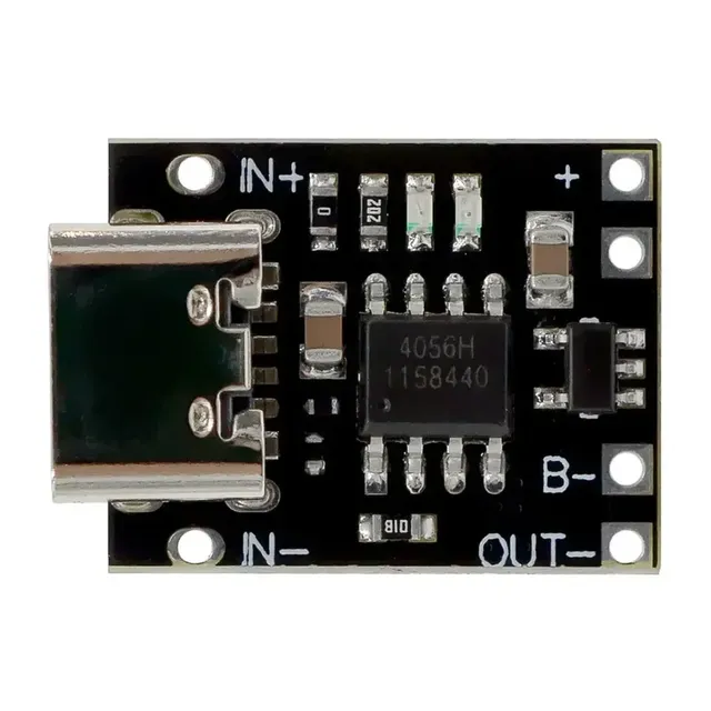 Type-C USB Ultra-Small Lithium Battery Charging Panel 1A Ternary Lithium Battery 3.7V 4.2V Charger Module With Protection Board