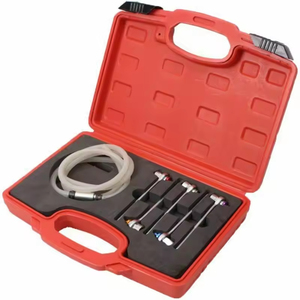 Jeu de clés de purge de <span class=keywords><strong>frein</strong></span> et d'embrayage multi-tailles (7, 8, 9, 10, 11, 12 mm) avec clé à 12 points et valve de retenue - Product Image 2