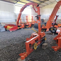 Broyeur de maïs et ensileuse à dos de type tracteur, vert, pour la collecte de fourrage