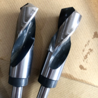 HSS M2 foret carré à tige réduite de 1/2 pouces pour l'acier noir et blanc