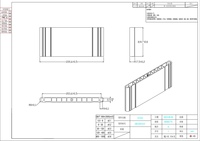 Plaque d'extrusion en alliage d'aluminium usinée CNC sur mesure pour module de batterie, destinée aux nouveaux systèmes de stockage d'énergie