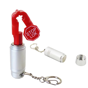 100-Piece Plastic Red Peg <b>Hook</b> Lock Anti-Theft Safety <b>Display</b> <b>Hook</b> with Magnet Detacher Magnetic Lock Retail Pin <b>Hook</b> - Product Image 3