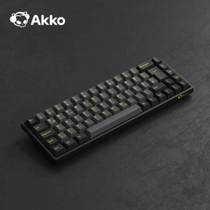 <span class=keywords><strong>AKKO</strong></span> Black & Gold 3068B Plus ISO North-facing RGB LED retroiluminado Teclados intercambiables en caliente - Product Image 5