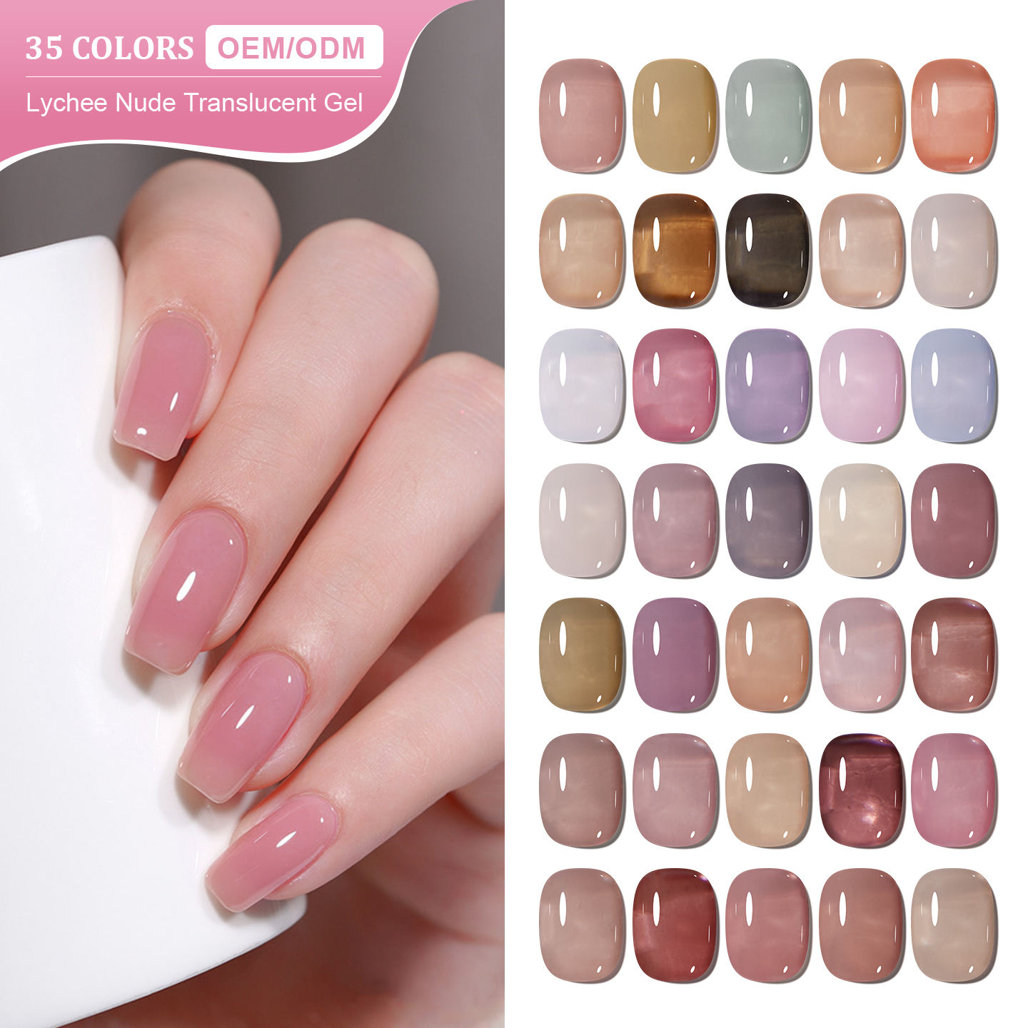 1 juego de 35 colores