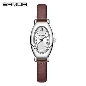 Reloj Sanda 1123, el Más Vendido para Mujer, Reloj de Pulsera Simple, Conjunto de Relojes de Moda Elegantes, Reloj de Cuarzo <span class=keywords><strong>Dorado</strong></span> de Lujo para Mujer, Reloj Deportivo de Pulsera - Product Image 5