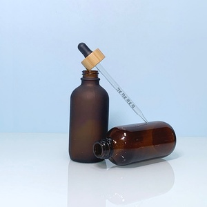 Customized 2oz 60ml 120ml 4 oz White Cosmetics <b>Empty</b> Essential Oil Face Serum Glass Dropper Bottles with Paper <b>Box</b> - Product Image 4