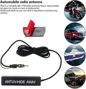 <span class=keywords><strong>Antena</strong></span> Electrónica Universal de <span class=keywords><strong>12V</strong></span> para Radio FM/AM y <span class=keywords><strong>TV</strong></span>, para <span class=keywords><strong>Amplificador</strong></span> de Coche Oculto, con 8 Ganos, Impedancia de 50 Ohmios, 1.5 SWR - Product Image 5