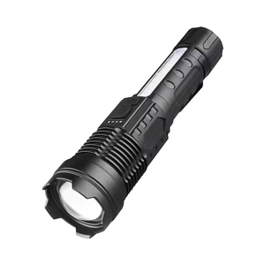 Lámpara Multifunción OEM/ODM para Camping, Senderismo y Escalada, Cuerpo de Aleación de Aluminio, Luz Láser Blanca de Advertencia Lateral, USB, AA, IP65 - Product Image 1