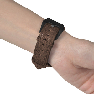 Correa de reloj de cuero genuino vintage para <span class=keywords><strong>Huami</strong></span> <span class=keywords><strong>Amazfit</strong></span> <span class=keywords><strong>GTS</strong></span> - Product Image 4