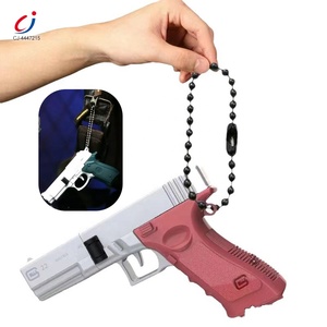 Chengji Pistole Spielzeug pistole Legierung Kinder 2 in 1 veränderbare Dekorationen DIY montieren auseinander nehmen Verformung Mini Revolver Spielzeug pistole - Product Image 5