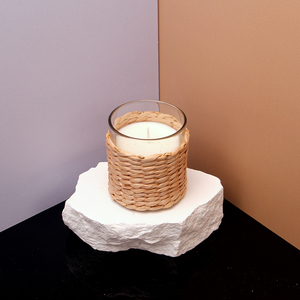 Bougie <span class=keywords><strong>d</strong></span>'art en cire de soja écologique | <span class=keywords><strong>D</strong></span>écoration moderne de la maison avec parfum botanique pour les célébrations de mariage de Pâques et du Nouvel An - Product Image 4