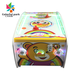 Instalaciones de Juego Interiores Coloridas para Parques, Mesas de Hockey de Aire Eléctricas que Funcionan con Monedas, Máquinas de Juego de Hockey de Aire Arcade - Product Image 4