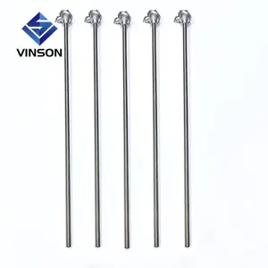 Insulated waterproof wear-resistant thermocouple stainless steel material 1300C k/Pt100 RTD type Probe sensor