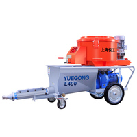 Pompe Putzmeister de haute qualité S5 m Tec Machine de plâtrage travail d'injection à nivellement automatique Machine de plâtrage de piscine en stuc ignifuge